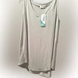 Zenana Outfitters Olive Gray tank